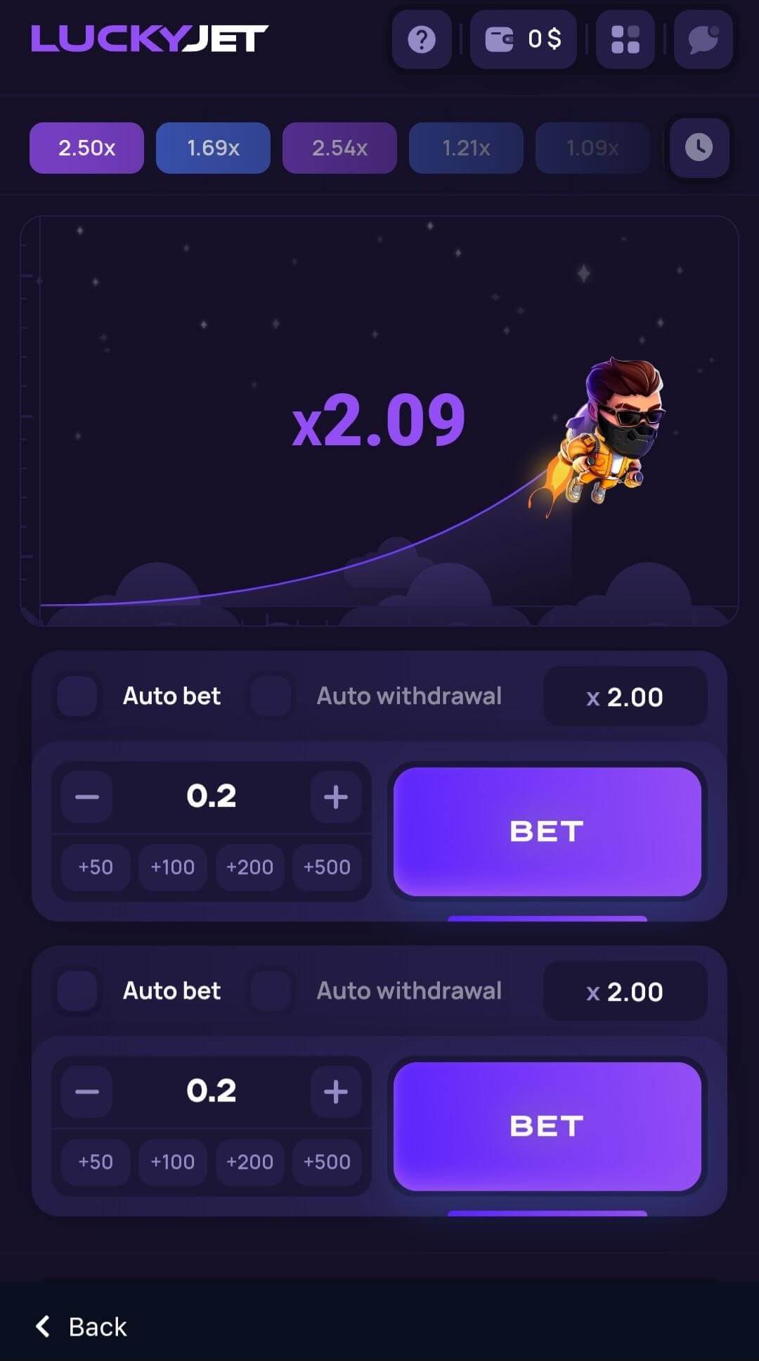 1win lucky jet app