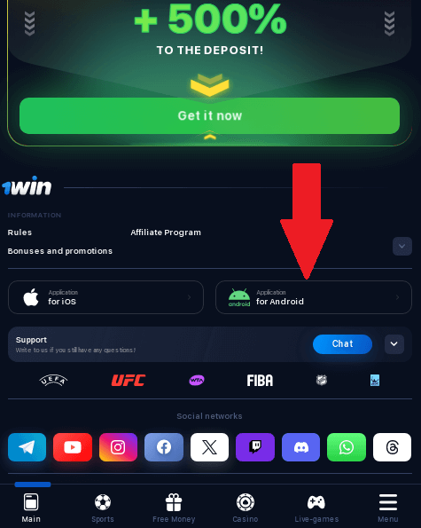 1win App Download