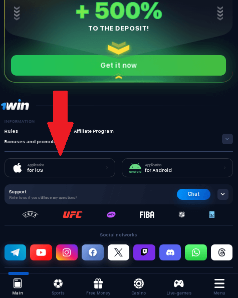 1win App Download